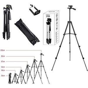 Torima 3120a Su Terazili Profesyonel 102 Cm Tripod