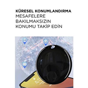 Torima Siyah  N Tag Takip Cihazı Apple My Find Uyumlu