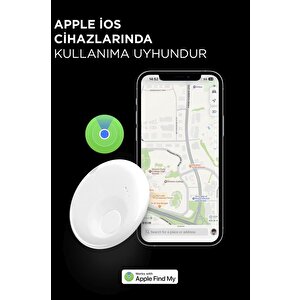 Torima Beyaz N Tag Takip Cihazı Apple My Find Uyumlu