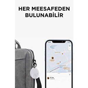 Torima Beyaz N Tag Takip Cihazı Apple My Find Uyumlu