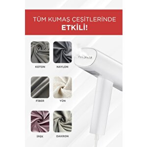 Torima Kg3112 Beyaz Taşınabilir Katlanabilir Seyahat Boy Buharlı Ütü