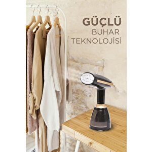 Torima  Ky-003 Siyah Taşınabilir Seyahat Boy Dikey Buharlı Ütü