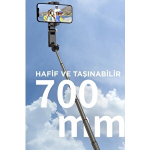 Torima Q18 Siyah Led Işıklı Kumandalı Çok Amaçlı Tripod Selfie Çubuğu