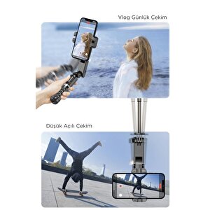 Torima Q18 Siyah Led Işıklı Kumandalı Çok Amaçlı Tripod Selfie Çubuğu