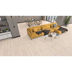 Sunex Laminat Parke 8mm Derzli Saten Meşe Fsx06 + 6cm Süpürgelik + 3mm Kapron Takım