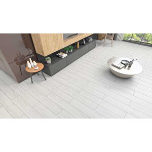 Sunex Laminat Parke Gri Ceviz 8mm + 6cm Süpürgelik + 3mm Kapron Takım