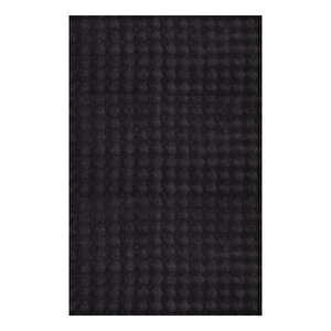 Dekoratif Bubble Uzun Tüylü Yumuşak Puffy Peluş Kaymaz Yıkanabilir Salon Koridor Halı Yolluk Antrasit