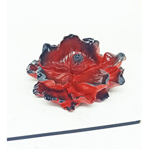Lotus Çiçeği Çubuk Tütsülük Kırmızı