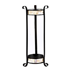 Lux Dekoratif Sedefli Mumluk 13x30 Cm Ak.gb0013