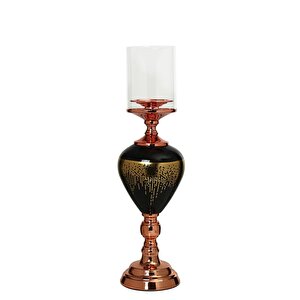 Amber Bronz Şamdan 47 Cm Ak.je0005