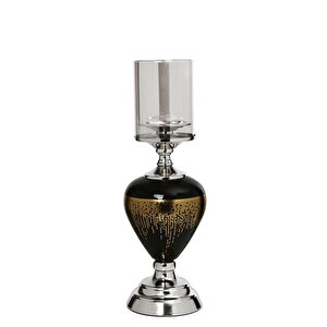 Amber Silver Şamdan 41 Cm Ak.je0004