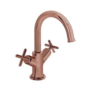 Vitra Origin Classic Lavabo Bataryası Soft Bakır A4288429 Gümüş
