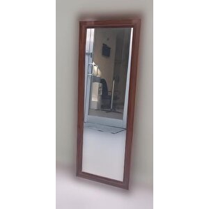 Boy 90021 Ayna Mdf Çerçeve 1 Sınıf Ayna Parlak Ceviz Boya Kutuda Sevk El Yapım