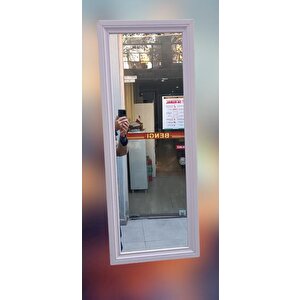 Boy 90009 Ayna Mdf Çerçeve 1 Sınıf Ayna Parlak Beyaz Boya Kutuda Sevk El Yapım