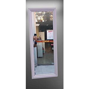 Boy 90009 Ayna Mdf Çerçeve 1 Sınıf Ayna Parlak Beyaz Boya Kutuda Sevk El Yapım