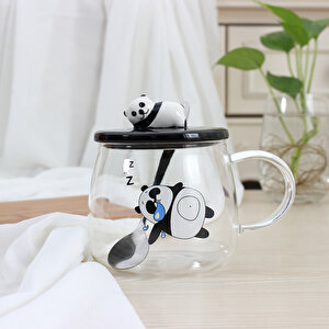 Tembel Panda Cam Kupa, 9x8,5