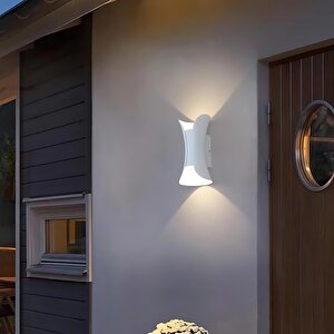 Butterfly Alüminyum Aplik Beyaz Renk 14 watt