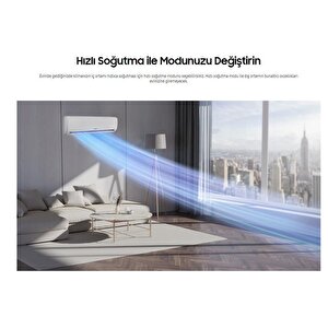 Samsung Ar35 Silver Ar12txhqasi/sk A++ 12000 Btu Inverter Duvar Tipi Klima