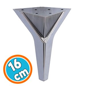 Mobilya Oturma Yükseltici Kanepe Sehpa Tv Ünite Koltuk Ayağı Baza Ayakları Füme 16 Cm