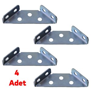 Çok Amaçlı Köşe Birleştirme Aparatı Metal Pvc Ahşap Çerçeve Tablo Sineklik Montaj 4 Adet Köşe Gönye