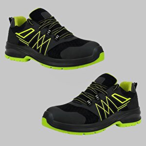İş Ayakkabısı Çelik Demir Burunlu Çelik Ara Tabanlı İş Güvenlik İnşaatçı Ayakkabısı Rahat Bağcıklı Ayakkabı 45 Numara