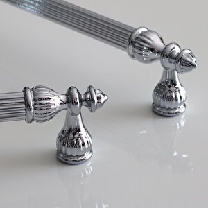 Kulp Metal Mobilya Dolap Çekmece Kapak Mutfak Kulpları Kulbu Dolabı Kulpu 96 Mm Krom Renk