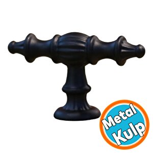 Düğme Kulp Mobilya Mutfak Dolabı Çekmece Dolap Kulpları Kapak Kulpu Kulbu Siyah Metal