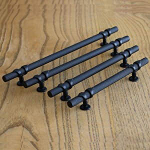 Metal Kulp Mobilya Çekmece Mutfak Kapak Dolap Kulpları Dolabı Kulbu Kulpu 96 Mm Mat Siyah