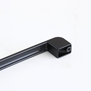 Metal Kulp 224 Mm-22.4 Cm Mobilya Çekmece Dolabı Dolap Mutfak Kapak Kulpları Kulbu Kulpu Siyah