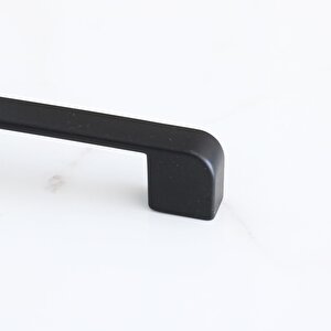Metal Kulp 224 Mm-22.4 Cm Mobilya Çekmece Dolabı Dolap Mutfak Kapak Kulpları Kulbu Kulpu Siyah