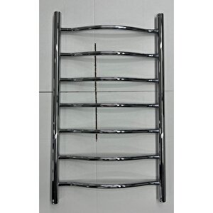 50/80 Cm 7 Borulu Granada Krom Renk  304 Kalite Paslanmaz Havlupan 10 Yil Garanti̇li̇