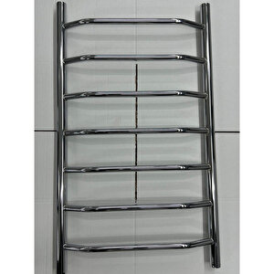 50/80 Cm 7 Borulu Kristal Krom Renk  304 Kalite Paslanmaz Havlupan 10 Yil Garanti̇li̇