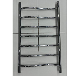 50/80 Cm 7 Borulu Lakos Krom Renk  304 Kalite Paslanmaz Havlupan 10 Yil Garanti̇li̇