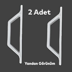 Pencere Kapı Sineklik Kolu Plastik Pimapen Pvc D Tutucu Tutamağı 2 Adet