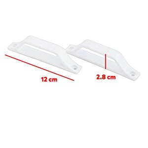 Pencere Kapı Sineklik Kolu Plastik Pimapen Pvc D Tutucu Tutamağı 2 Adet