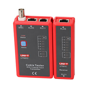 Ut681c Kablo Test Cihazı  Ethernet/telefon/bnc