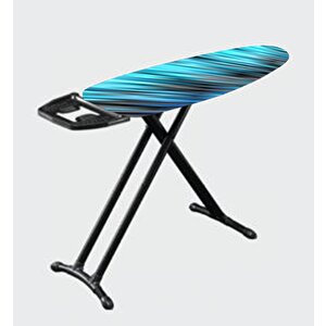 Xxl Luxury Blue Ütü Masası Kılıfı Örtüsü Bezi (57x162cm)