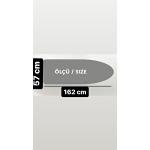 Xxl Luxury Colorfull Step Ütü Masası Bezi Örtüsü Kılıfı (57x162cm)