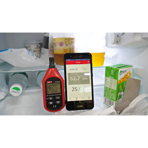 Unit Ut333 Mini Lcd Dijital Hava Sıcaklığı Ve Nem Ölçer