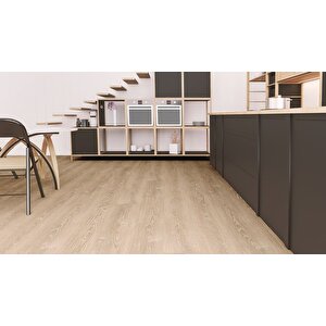 Sun Laminat Parke 8mm Karamel Meşe Fs020 + 6cm Süpürgelik + 3mm Kapron Takım