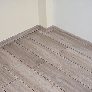 Krono Modera Classic Derzli Laminat Parke Gümüş Meşe 8mm + 6cm Süpürgelik + 3mm Kapron Takım