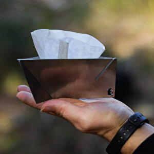 Coffdripp V60 Filtre Kahve Demlik: Katlanabilir Paslanmaz Çelik Kahve Dripper