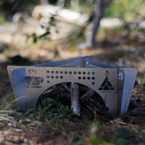 Çelebi Bushcraft Jel Yakıtlı Osmanlı Ocağı