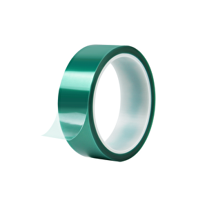 Yeşil Polyester Maskeleme Bandı 19mmx66m (20 Adet)