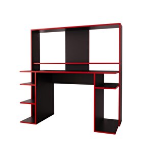 Dante S8480 Oyuncu Masası Siyah Kırmızı 140 Cm