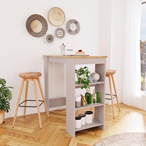 L1120 Serina Bar Masası Sepet-kumtaşı
