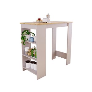 L1120 Serina Bar Masası Sepet-kumtaşı