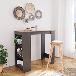 L1110 Serina Bar Masası Sepet-antrasit