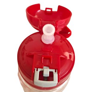 Lüks Pi̇petli̇ Matara 500ml Mono Tp726 Kırmızı