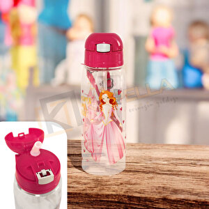 Lüks Pi̇petli̇ Matara 500ml Mono Tp726 Pembe